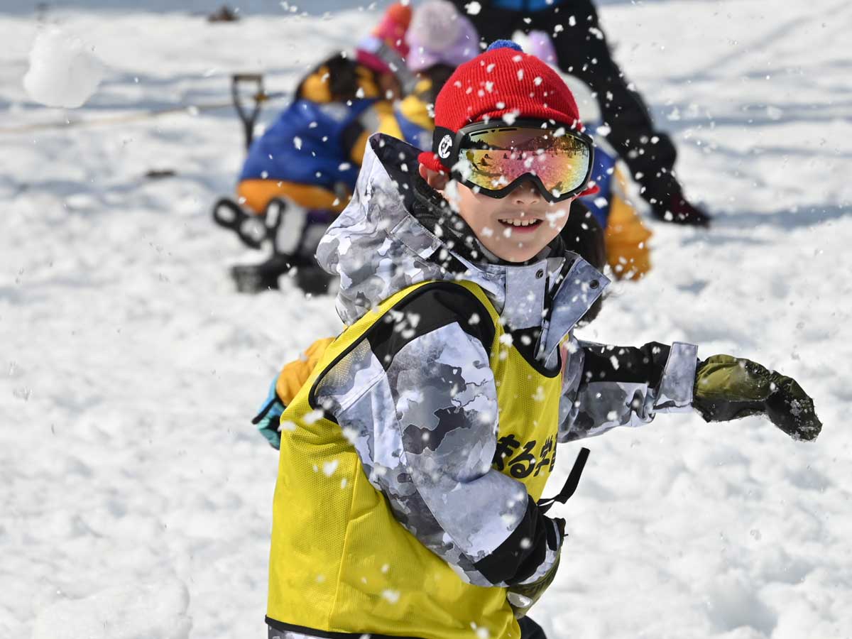 A.わいわい雪遊び王国 | 春の野外体験 | 花まる野外体験